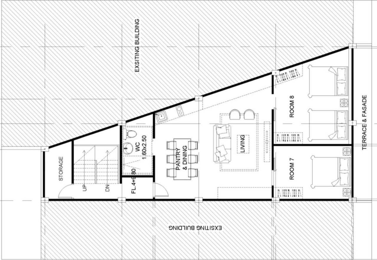 U3 Large 2 Bedroom Full Kitchen Near Bts Udomsuk バンコク都 エクステリア 写真