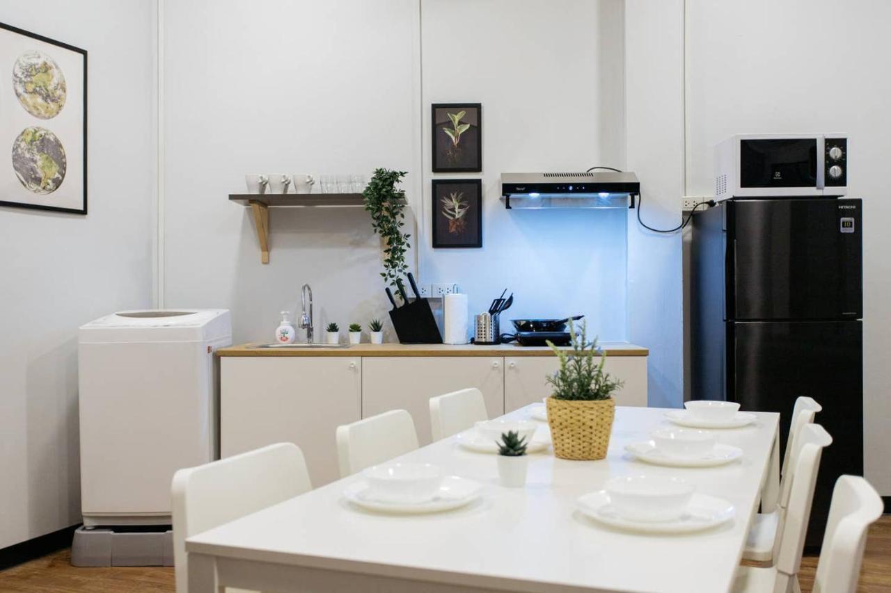 U3 Large 2 Bedroom Full Kitchen Near Bts Udomsuk バンコク都 エクステリア 写真